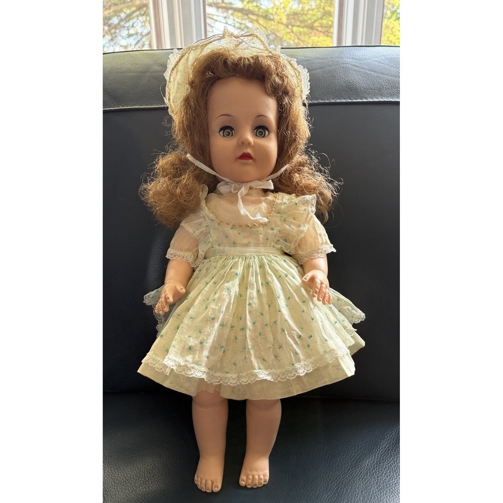 Vintage 1956 Ideal Honeybunch / Twinkle Eyes Vinyl Doll VP17-2 17" Tall - Picture 2 of 12